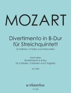 Divertimento in si bemolle maggiore per quintetto d'archi KV 270 