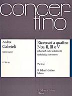 Ricercari a quattro Standard