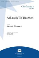 As Lately We Watched 