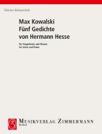 5 poesie di Hermann Hesse op. 14 Download