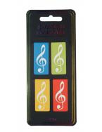 Segnalibro magnetico g-clef colorato 