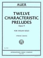 12 Preludi caratteristici op. 9 