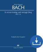 È una cosa sfiduciata e avvilente BWV 176 Download