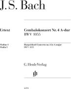 Concerto per clavicembalo di Bach no. 4 in La maggiore BWV 1055 