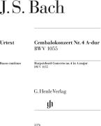 Concerto per clavicembalo di Bach no. 4 in La maggiore BWV 1055 