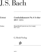 Concerto per clavicembalo di Bach no. 4 in La maggiore BWV 1055 