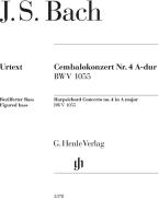 Concerto per clavicembalo di Bach no. 4 in La maggiore BWV 1055 