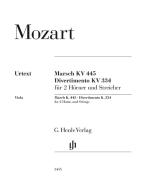 Marcia K. 445 e Divertimento K. 334 