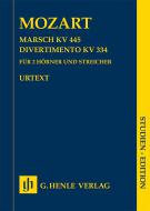 Marcia K. 445 e Divertimento K. 334 
