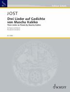 3 Lieder su poesie di Mascha Kaléko Download