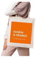 Borsa di cotone "Dvorak è arancione 