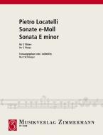 Sonata E minor 