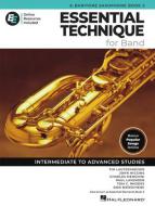 Essential Elements for Band 3 - Eb Bar Sax 