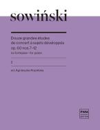 Douze grandes études de concert op. 60 nos 7-12 