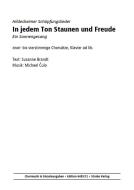 In jedem Ton Staunen und Freude 
