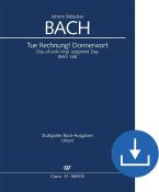 Giorno della resa dei conti! Il giorno del giudizio BWV 168 Download