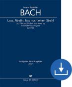 Lasciate, Principessa, lasciate un altro raggio BWV 198 Download