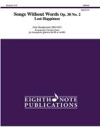 Canzoni senza parole op. 38 n. 2: Felicità perduta 