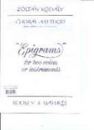 Epigrams 
