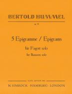 Five Epigrams Op. 51 