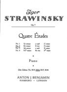 Four Studies Op. 7/2 No. 2 in D major 