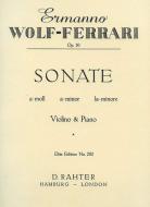 Sonata In A Minor Op. 10 