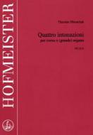 Quattro intonazioni per corno e (grande) organo 