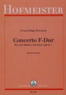 Concerto F-Dur für 2 Hörner, Streicher und B. c. 