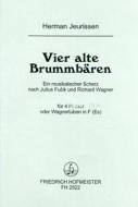 4 alte Brummbären 