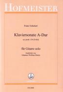 Klaviersonate A-Dur op. posth. 120 (D664) 