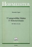 15 ausgewählte Etüden 
