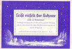 Leise rieselt der Schnee 