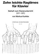10 leichte Ragtimes für Klavier 