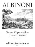 Sonata VI in A major, Op. posth. (Kolneder) 