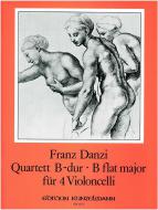 Quartet in B flat for 4 Cellos 