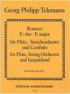 Concerto in E major for Flute, Strings and Basso Continuo 