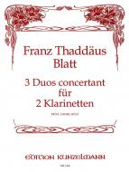3 Duos concertants 