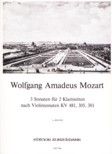 Sonatas for 2 Clarinets Vol. 1 