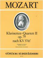 Clarinet Quartet in E flat Major Op. 79 