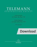 12 Fantasie per violino senza basso Download