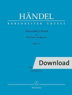 La festa di Alessandro o Il potere della musica HWV 75 Download