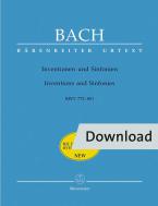 Invenzioni e sinfonie BWV 772-801 Download