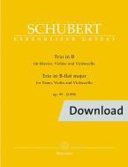 Trio in si bemolle maggiore op. 99 D 898 Download
