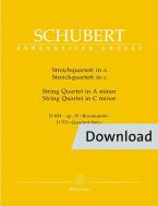 Quartetto per archi in la minore e do minore Download