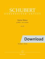 Stabat Mater in sol minore D 175 Download