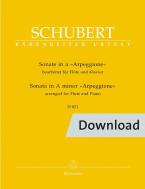 Sonata in la minore D 821 'Arpeggione' Download