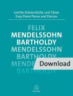 Pezzi di pianoforte e danze facili Download