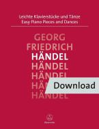 Pezzi di pianoforte e danze facili Download