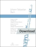 Sonata in sol minore BWV 1020 Download