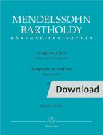 Sinfonia in re minore op. 107 Download